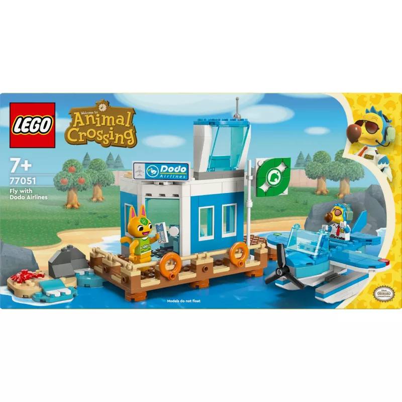 Construction toy LEGO 77051 Animal Crossing: Fly with Dodo Airlines set, LEGO brand, model 77051