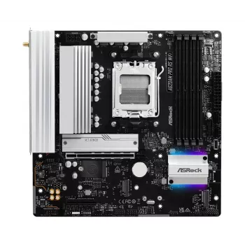 Motherboard ASROCK A620AM PRO RS WIFI AM5 microATX, AMD A620, 4×DDR5, Wi‑Fi, HDMI, DP, 3×M.2, 2×SATA, 7.1 audio, 1Gb LAN