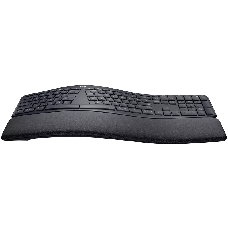 Logitech ERGO K860 - Keyboard - Wireless - 2.4 GHz, Bluetooth 5.0 - QWERTY - GB - Graphite