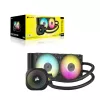 All-in-one liquid cooler Corsair iCUE LINK TITAN RX RGB 12 cm Black
