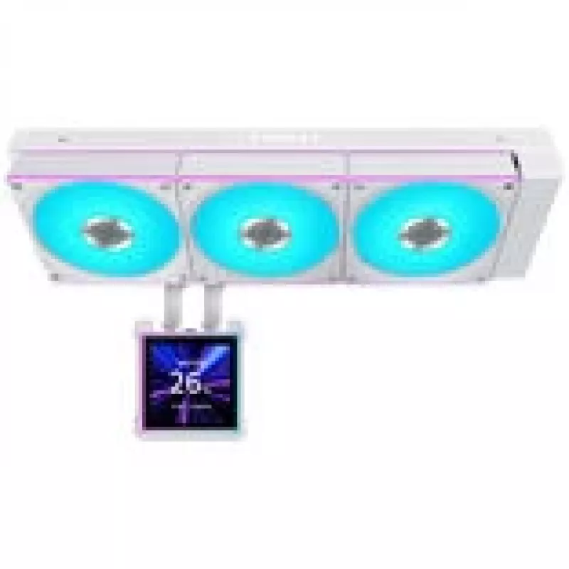 Liquid CPU Cooler Lian Li HydroShift II LCD-S 360mm AiO with RGB and LCD Display