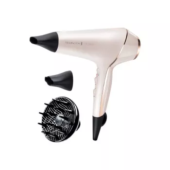 Remington Proluxe Ionic Hair Dryer with Diffuser and Concentrator Gold
