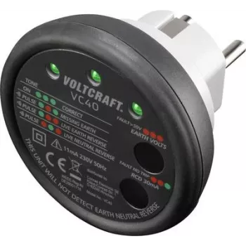VOLTCRAFT VC40 Socket Tester (VC40)