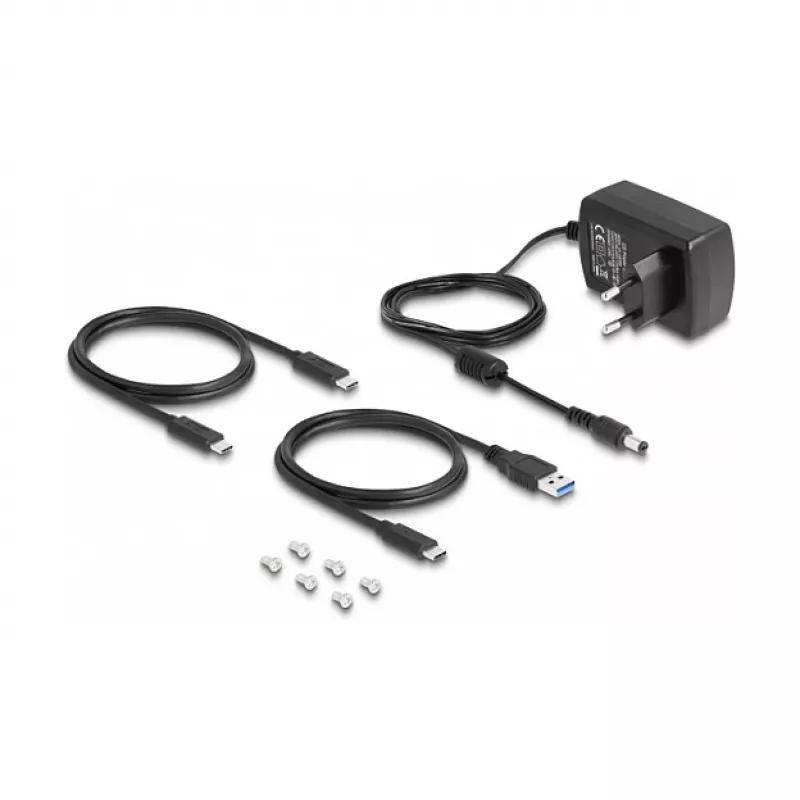 DeLOCK USB Type-C Docking Station for 1 x U.2 SSD Black