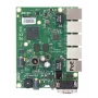 wired router Mikrotik RB450Gx4 Gigabit Ethernet Green
