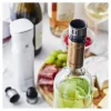 Wine preserving pump ZWILLING FRESH & SAVE – pump head for vacuum stoppers, grey, Ø 3 cm, height 40 mm, set qty 3