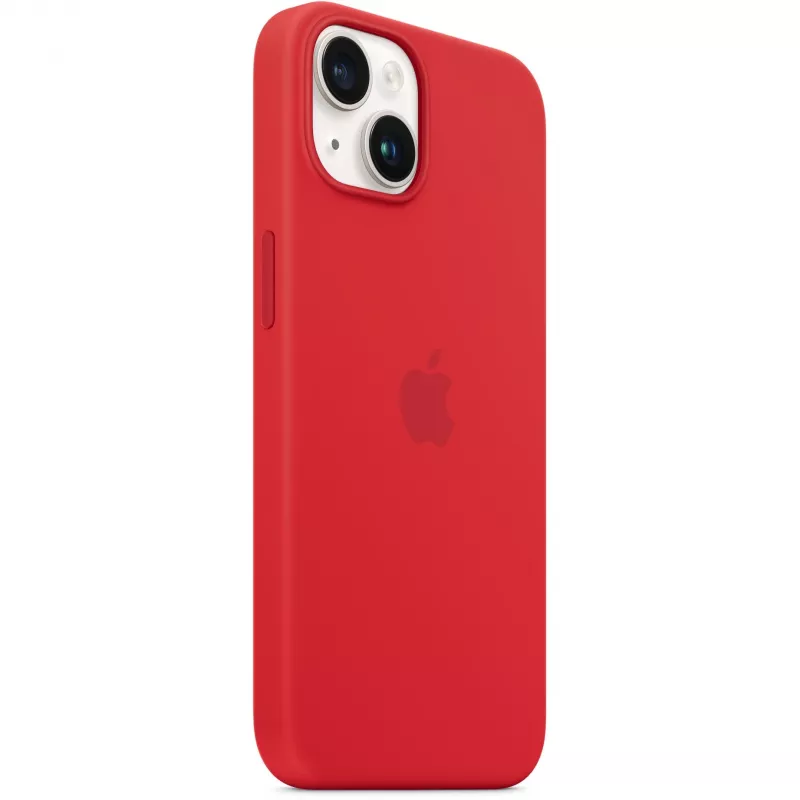 Apple iPhone 14 Silicone Case with MagSafe, (PRODUCT)RED