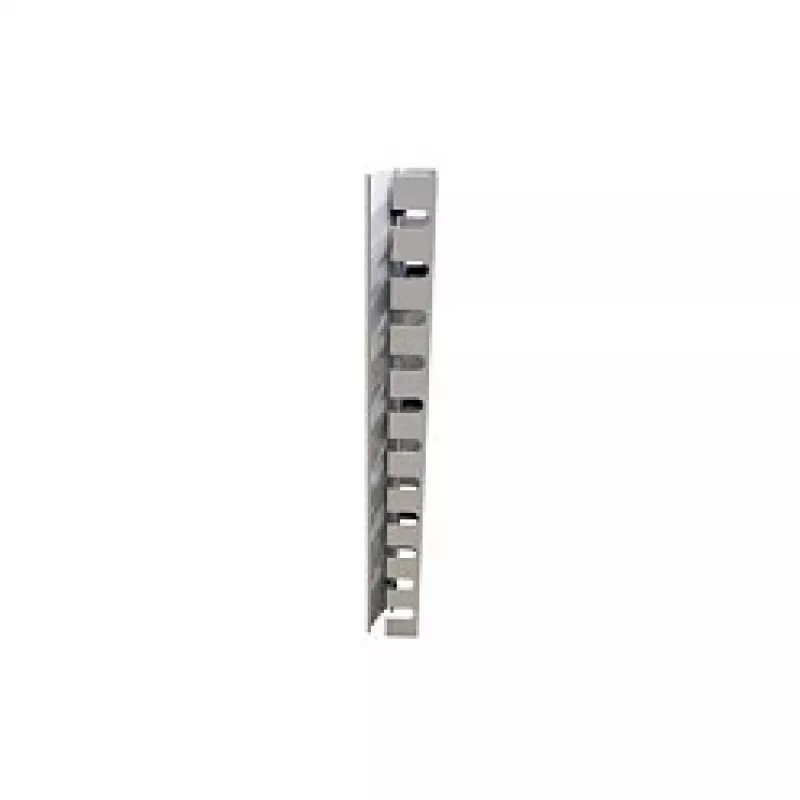 ALL-S0002115, Cable management panel, grey, 22U, 48.3 cm 19 inch, 960 mm