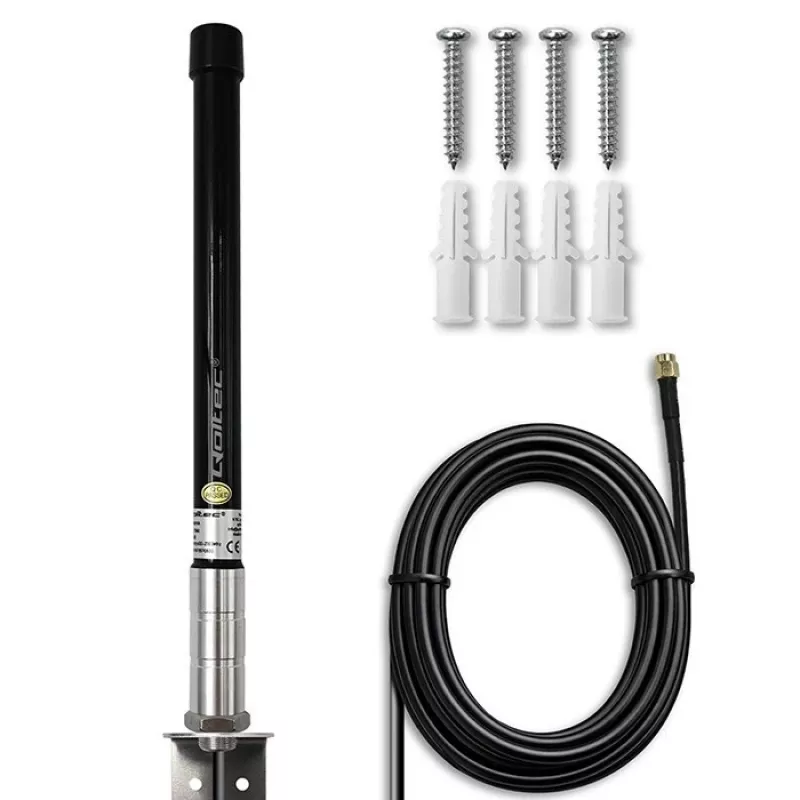External 4G LTE omnidirectional antenna QOLTEC 15 dBi with SMA connector