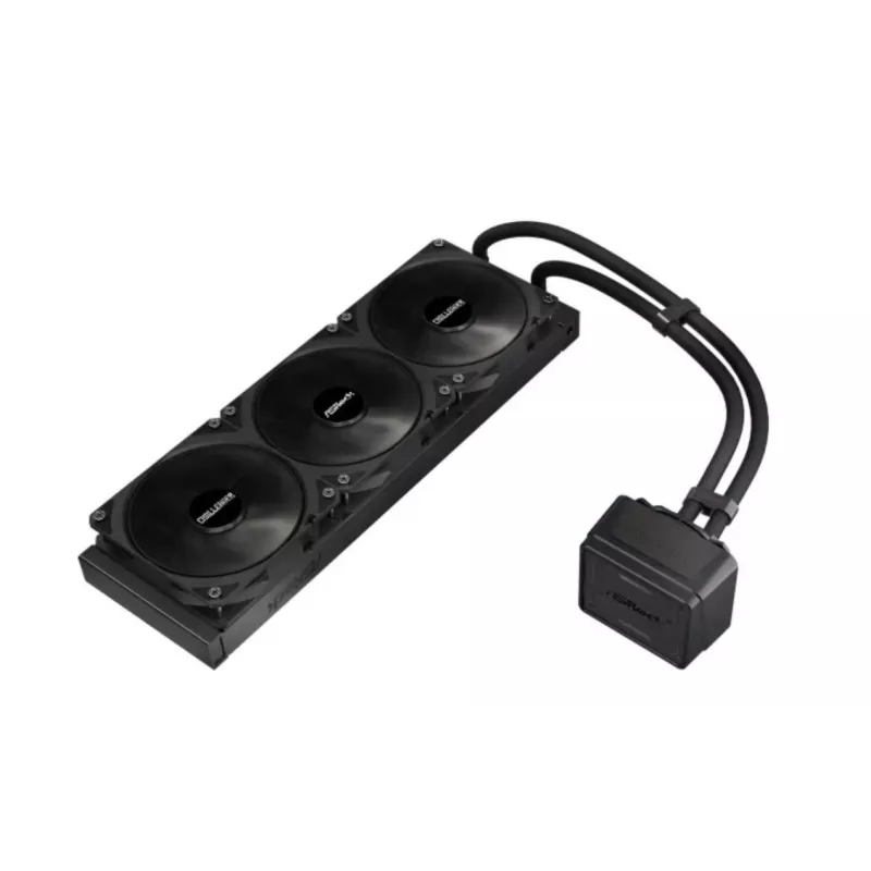 Liquid CPU cooler ASROCK Challenger Pure 360 Black — 360mm radiator, closed-loop AIO
