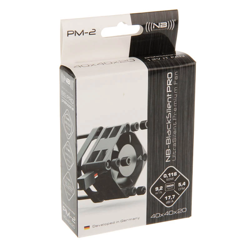 NoiseBlocker BlackSilentPRO PM-2 40mm Case Fan