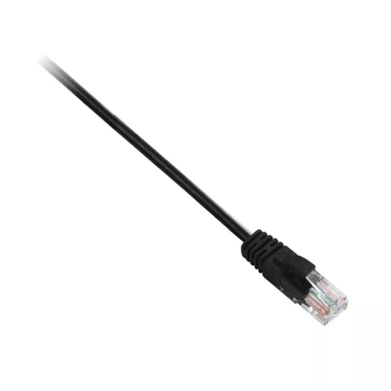 V7 CAT6 ETHERNET BLACK UTP 1M CAT6 UTP Network Cable 01M Black (V7CAT6UTP-01M-BLK-1E)