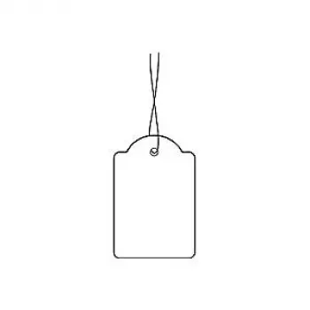 Strung marking tags HERMA 32x50 mm with white string 1000 St