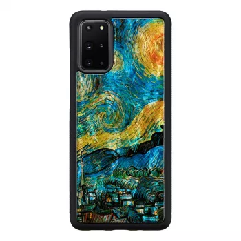 Protective phone case iKins for Samsung Galaxy S20+ — starry night black