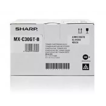 Toner Cartridge Sharp MX-C30GTB 3000 pages Black