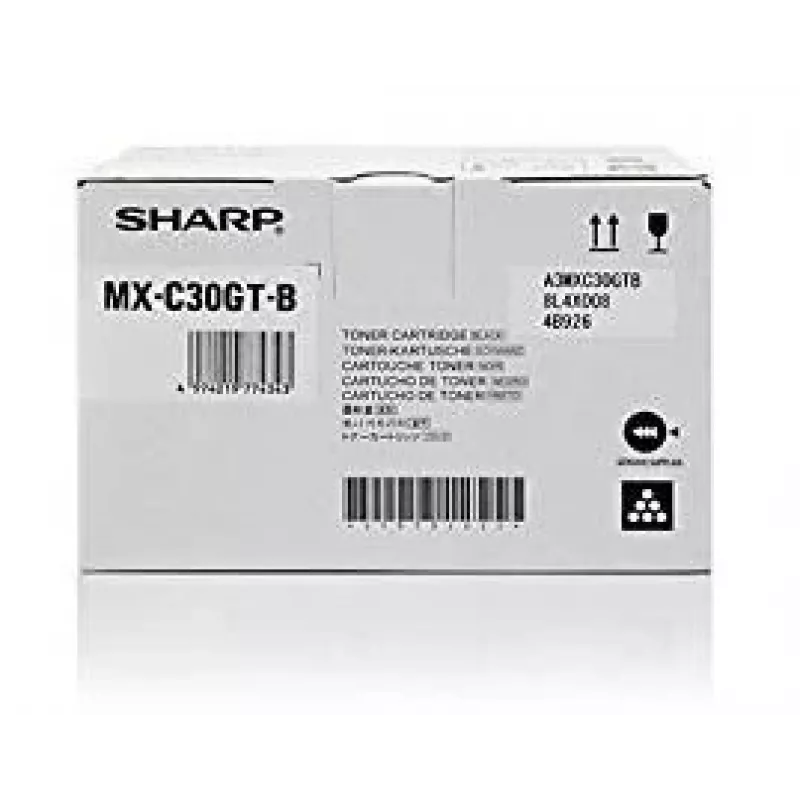 Toner Cartridge Sharp MX-C30GTB 3000 pages Black