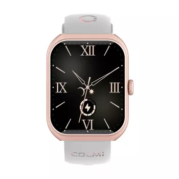 Smartwatch Colmi P86 Rose Gold with Heart Rate Monitor, Waterproof