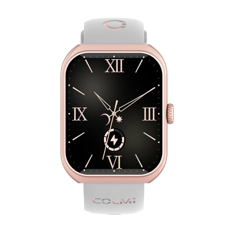 Smartwatch Colmi P86 Rose Gold with Heart Rate Monitor, Waterproof