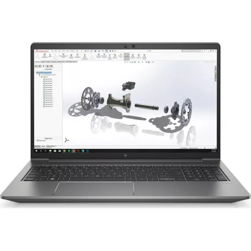 Laptop HP Zbook Power 15 G8 / i7 / RAM 64 GB / SSD Drive / 15,6″ FHD (Refurbished)