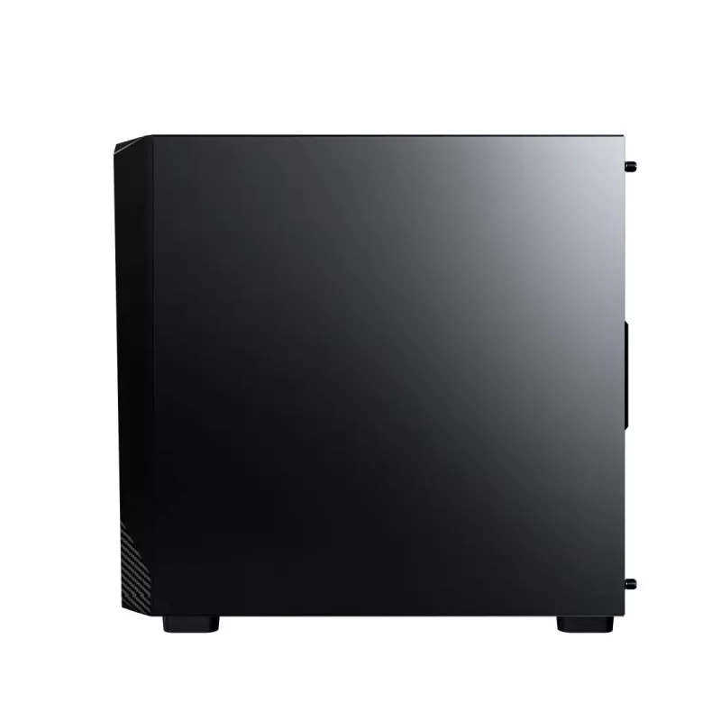 Montech X5M (B) Micro Tower PC case — Micro‑ATX/Mini‑ITX, 3x120mm front, 1x120mm rear, supports ATX PSU, 2x3.5 inch + 4x2.5 inch, Black