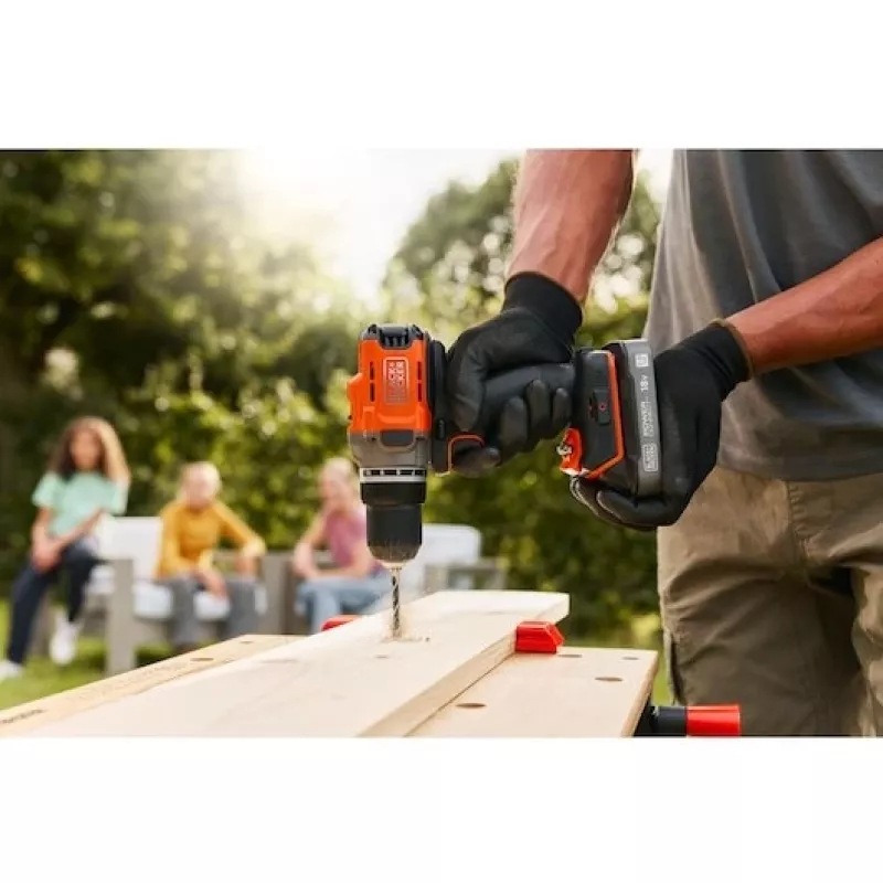 Cordless Drill Black & Decker BCD382XN 18V — compact 18 V drill (without battery)