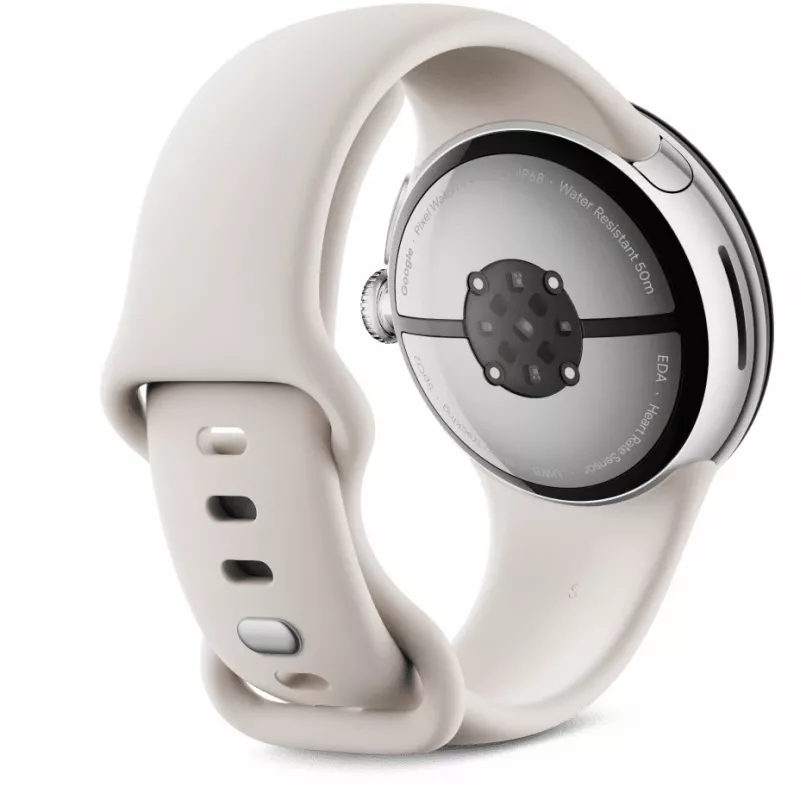 Google Pixel Watch 3 AMOLED 41 mm Digital Touchscreen Silver Wi-Fi GPS (satellite)