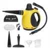 Clatronic DR 3653 portable steam cleaner, 0.25 L, 1050 W, black/yellow