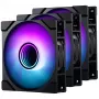 Phanteks M25 Gen2 120mm PWM D-RGB Fan 3-Pack - Black