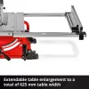 Power X-Change Battery-Table Saw TE-TS 36/210 Li-Solo, 36Volt (2x18V) (Red, without Battery and Charger)