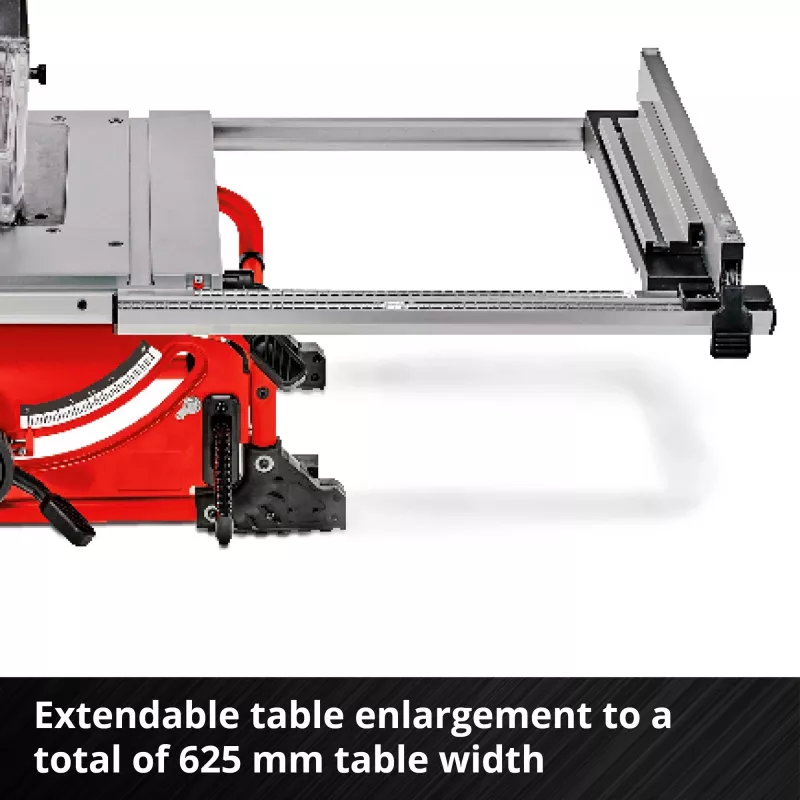 Power X-Change Battery-Table Saw TE-TS 36/210 Li-Solo, 36Volt (2x18V) (Red, without Battery and Charger)