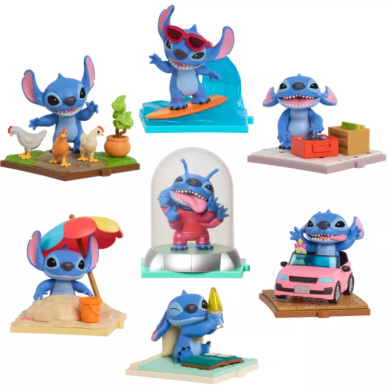 Stitch Movie Time Blind Boxes , Play Figurine assorted item, one figure