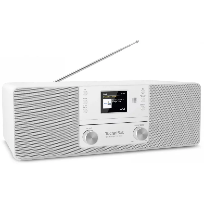 TechniSat DigitRadio 370 CD IR DAB radio Cd / MP3-Player Digital Player Radio Internet radio Bluetooth-Audio Receiver 10Watt