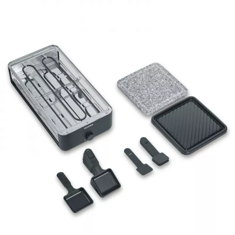 Raclette Grill Severin RG 2366 8 persons 1300 W Black