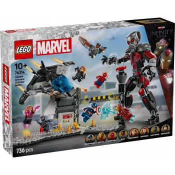 LEGO MARVEL 76314 Captain America: Civil War Battle