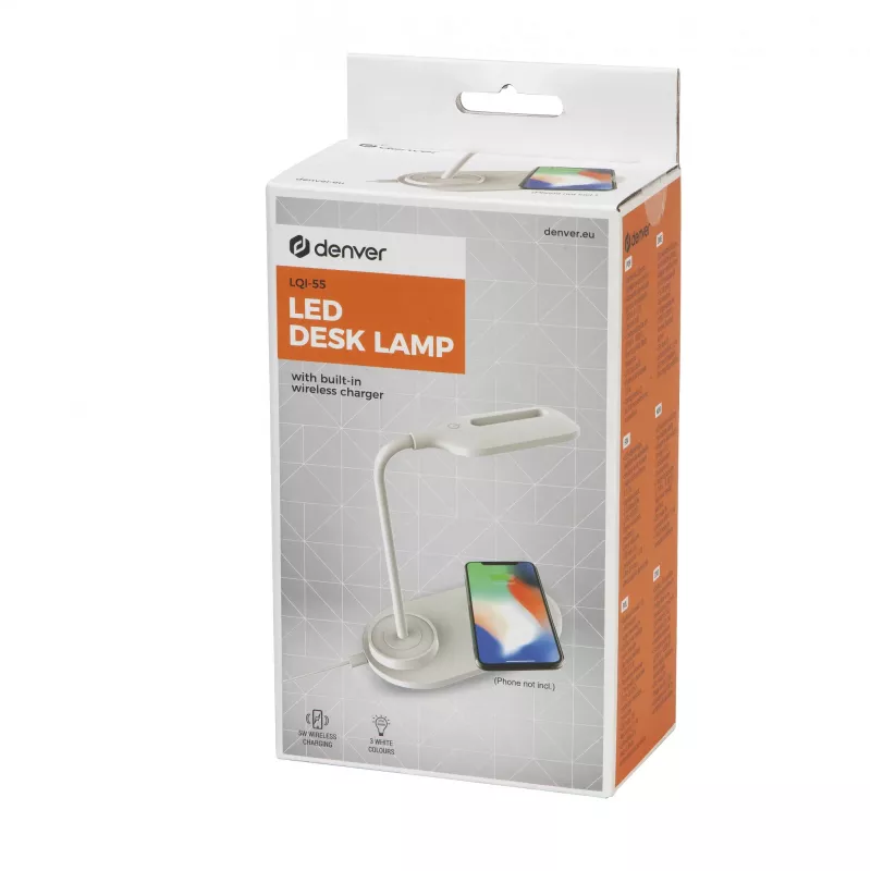 Table lamp Denver LQI-55 1.5 W LED G White