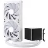 Jonsbo D32 STD PC-Enclosure + TRYX PANORAMA Complete Liquid Cooling, ARGB - 240mm, White