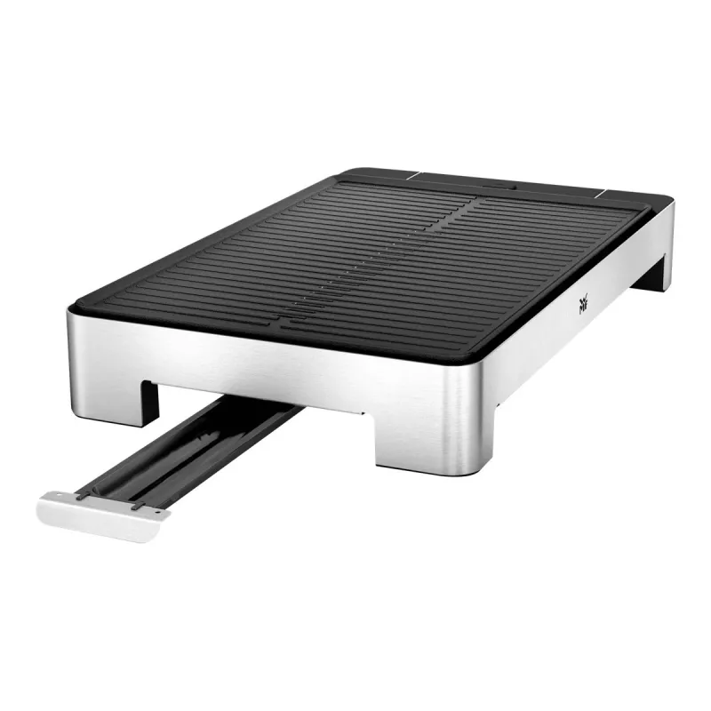 WMF 0415330011 Grill Rectangular Electric Black, Stainless steel 2000 W