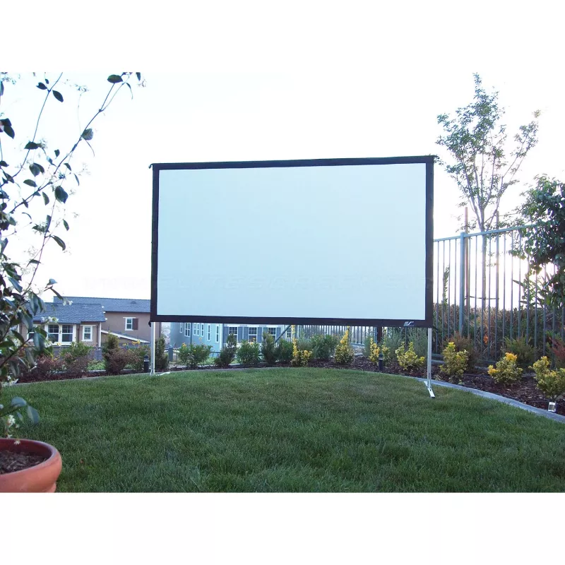 Elite Screens Yard Master 2 - Manuell - 4,57 m (180 inch) - 3,99 m - 2,24 m - 16:9 - Silver - White