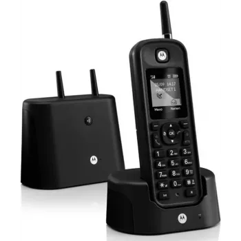 Motorola O201 DECT Cordless analogue phone hands-free Black (2249706)