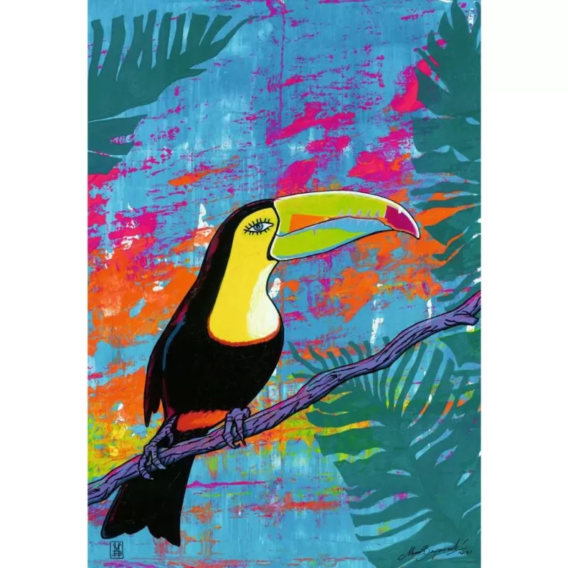 Jigsaw Puzzle Ravensburger Puzzle Moment — Magic Toucan, 300 pieces, adult/intermediate