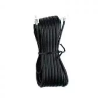 Telephone Cable Helos 014067 6 m Black Translucent