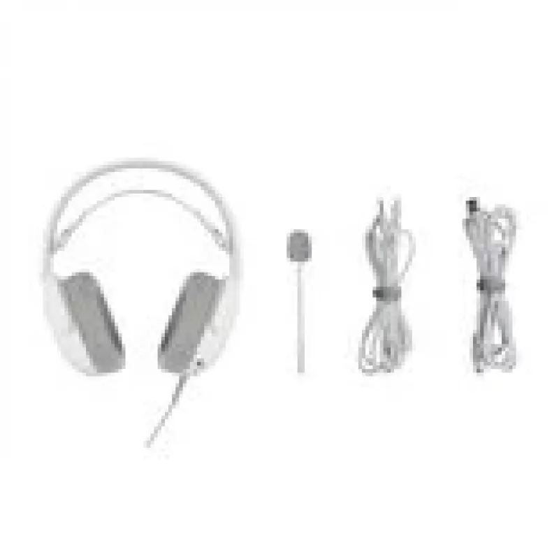 Headset QPAD GAMIAC HS71 wired head-band USB Type-C, circumaural, 20–20000 Hz, 2.2 m cable, white