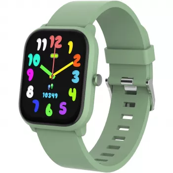 Smartwatch DENVER SWK-120GN with fitness tracking and notification support, green