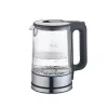 Electric kettle Maestro MR-053 1.7 L 2200 W Glass housing Black with water level indicator
