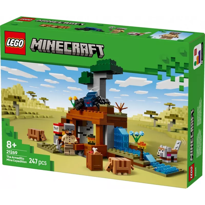 LEGO MINECRAFT 21269 The Armadillo Mine Expedition