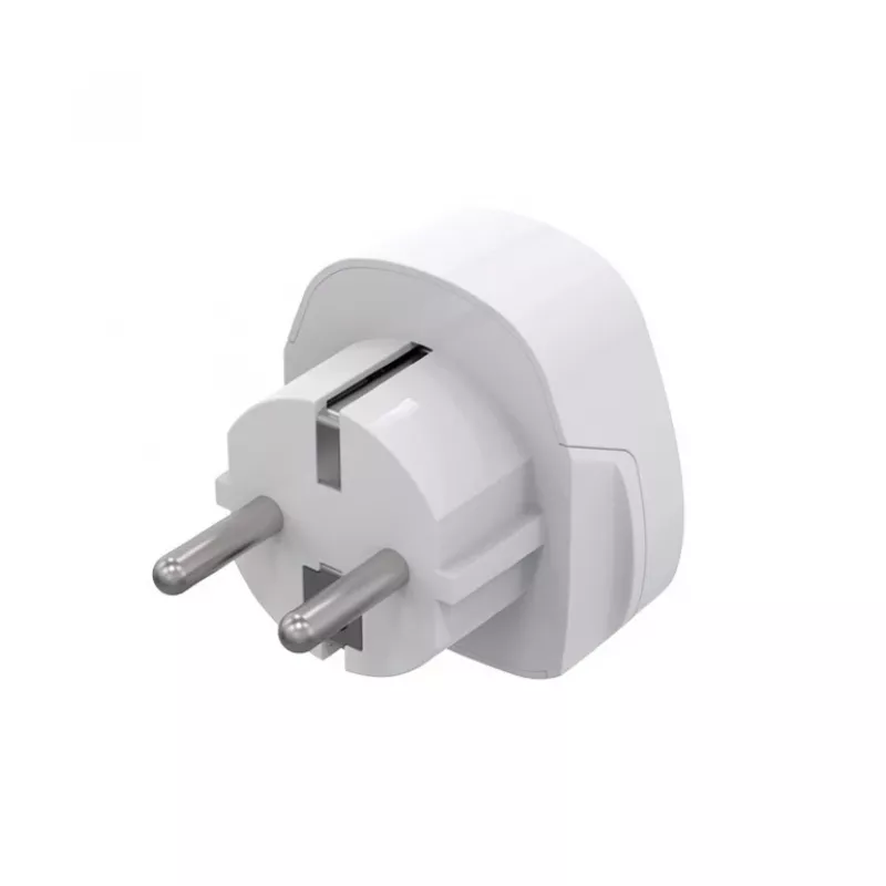 Travel plug adapter GEMBIRD A-AC-EUMINTF — World to EU, 15A