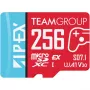 MicroSD Express memory card Team group APEX SD7.1 256 GB, red/blue