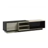 Cama TV cabinet SIGMA1 180 sonoma oak/black gloss