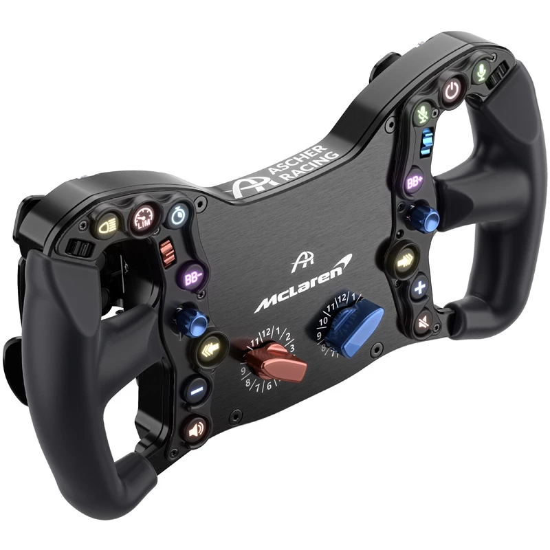 Racing wheel Ascher Racing McLaren Artura Pro‑SC — butterfly style quick release