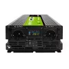 Car inverter Green Cell INVGC24P3000LCD 24V 3000W Pure Sine Wave, 230V 50Hz, LCD, Type F